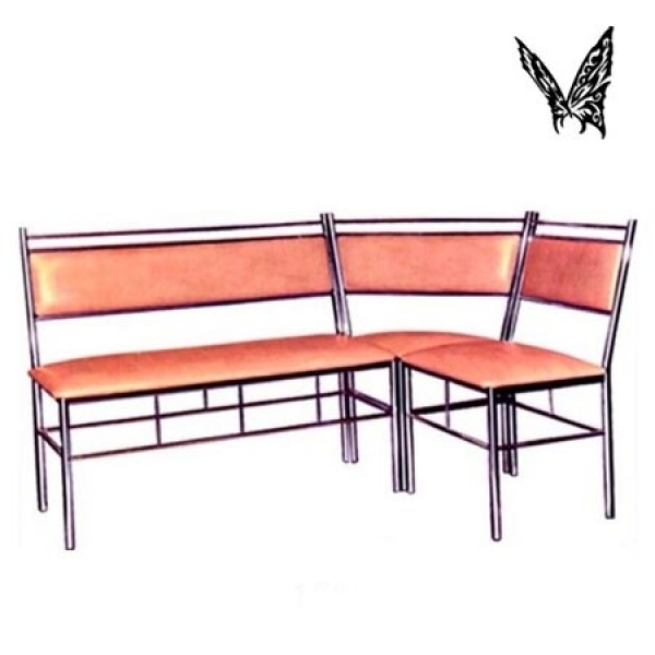 Угловая скамья №8